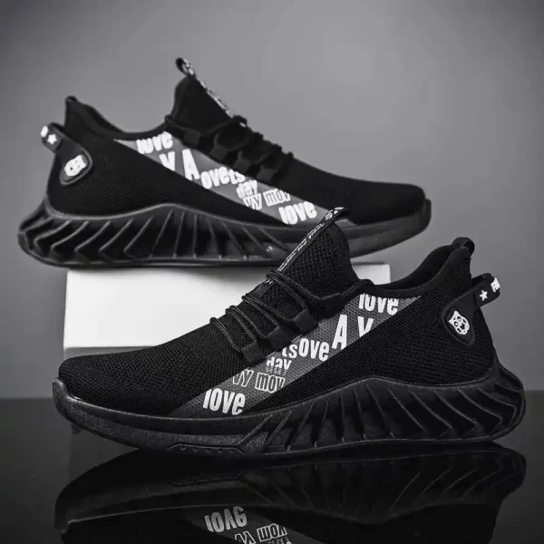 White Sneakers Shoes For Men - Image 4