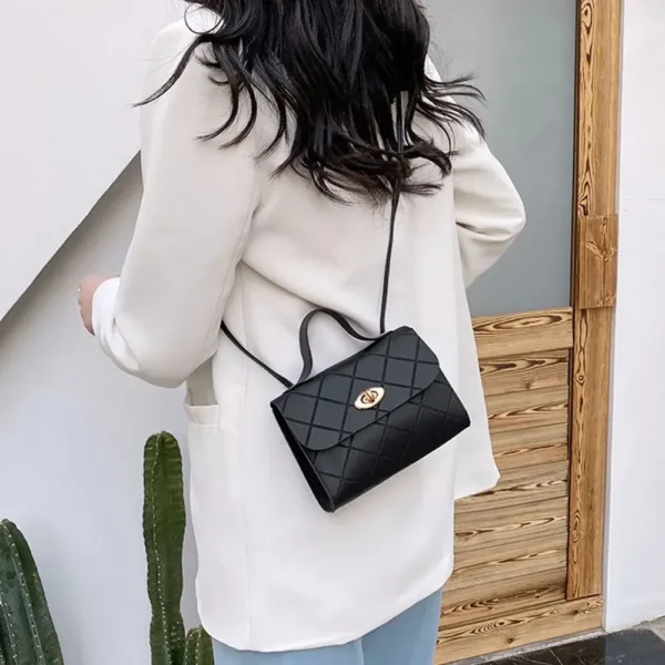 Female Small Crossbody Messenger Bag Purse Handbags Shoulder Bag - Image 3