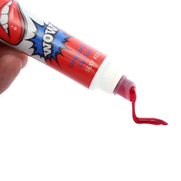Romantic Bear 6 Colors Peel Off Lipstick Magic Matte Sexy Red Make up Long-lasting Lip Gloss - Image 3