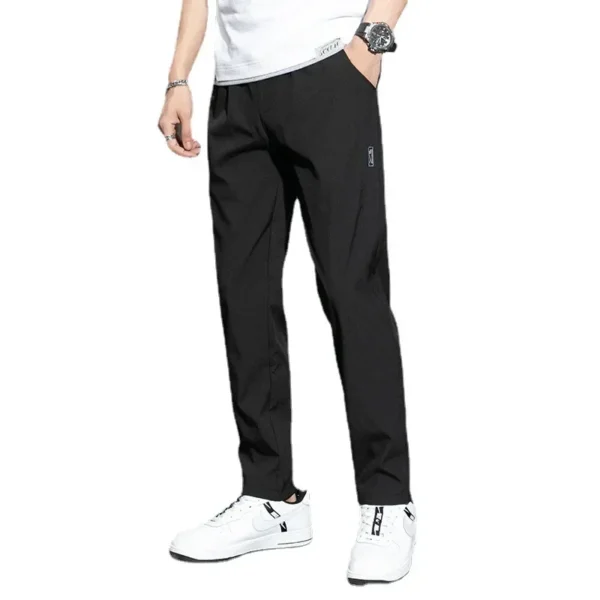 Men Sport Pants Running Pants with Zipper Pockets Soccer Training Jogging Sports Trousers Fitness Football Leggings Sweatpants - Image 4