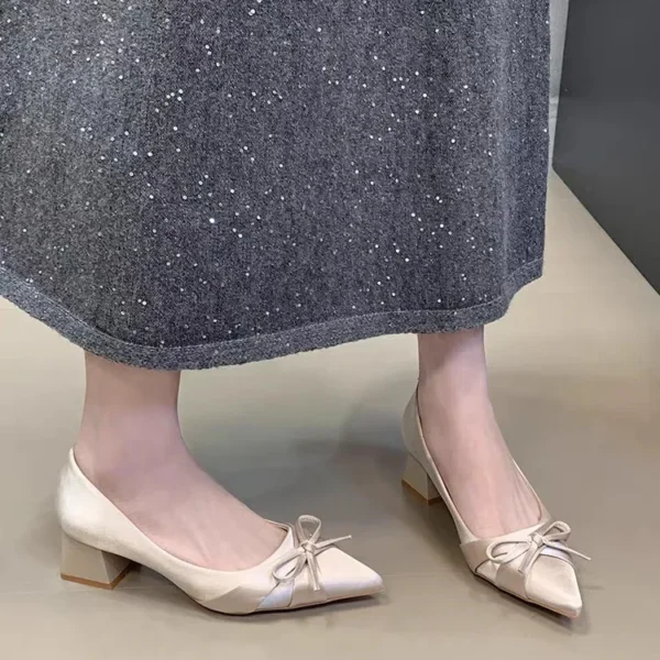 New Style Fashion Elegant Velvet Ballerina Shoes Woman Luxury Velour Ballet Flats Ladies Retro Round Toe Bowknot Shallow Loafers