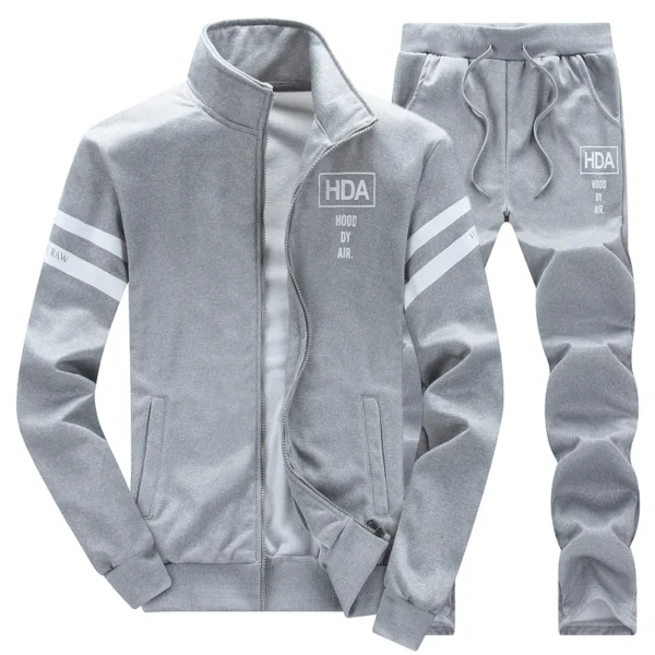 Men Spring Sets Sportswear Tracksuit Hoodies Casual Hooded Sweatshirts+Pants Jacket+Pants 2 Pieces Men Moleton Masculino 9XL - Image 5