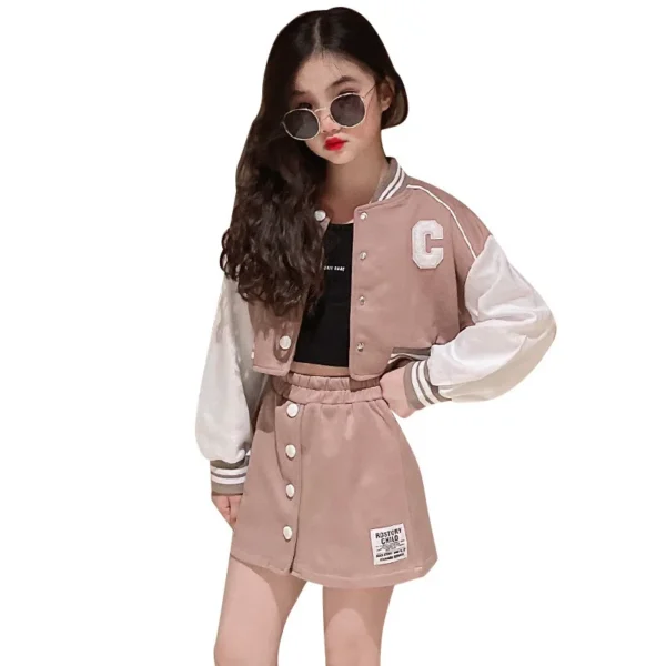 Teen Girls Baseball Jackets - Image 5