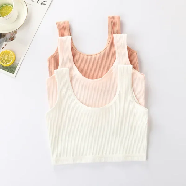 Girls Bra Crop Tops for Teens Underwear Breathable Kids Sports Training Bras Children Soft Cotton Teenager Clothing Girls - Image 5