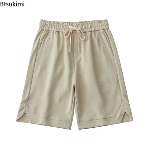 2025 Fashion Sport Casual Shorts for Men Summer Solid Loose Drawstring Pocket Running Sweatpants Joggers Pants Shorts Young Teen - Image 6