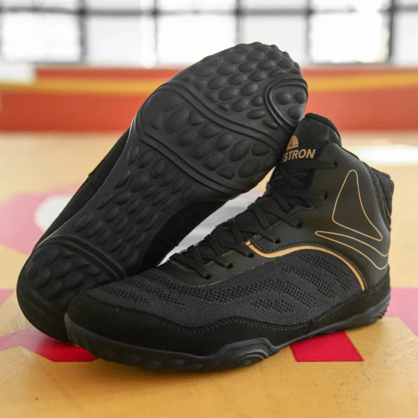 Big Size 39-48 Wrestling Shoes for Men Professional Non Slip Boxing Sneakers Breathable Wrestling Training Shoes Combat Sneakers - Image 2