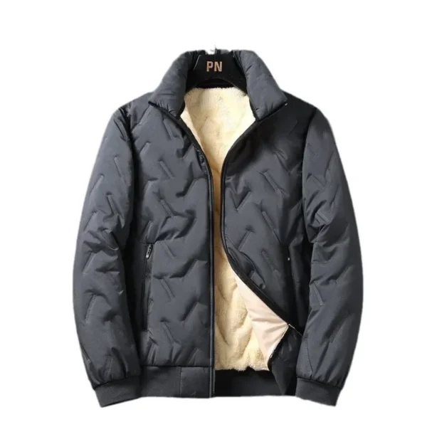 Men Tracksuit Suits Winter Fashion Thick Warm Parka Jacket Pants 2 Piece Sets Oversized Casual Man Clothing Sets Male Sportswear - Image 6