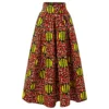 Hot sale African Ankara Maxi skirt for women Ankara batik print high waist Maxi skirt for women suitable for party wear