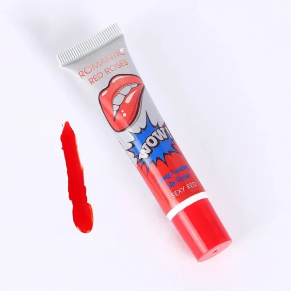 Romantic Bear 6 Colors Peel Off Lipstick Magic Matte Sexy Red Make up Long-lasting Lip Gloss - Image 5