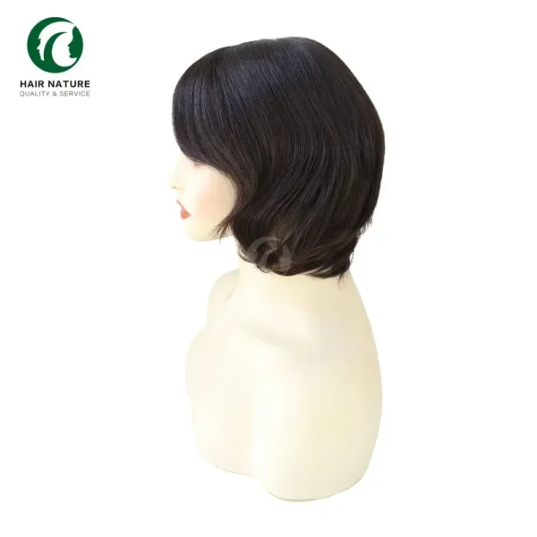 EW40 6 Inches European Remy Short Human Hair Wigs for Women - Image 3