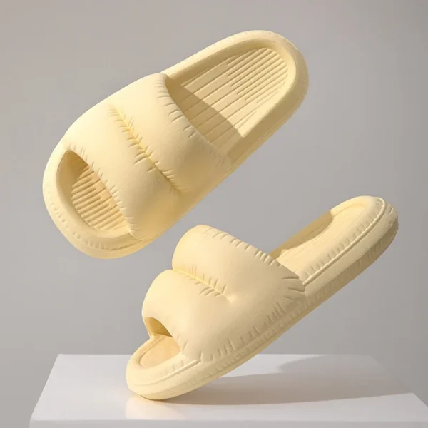 Summer Soft Shoes Cloud Slippers Indoor Mute Bathroom Anti-slip Slide Eva Beach Flip Flops Men Ladies Leisure Sandals - Image 5
