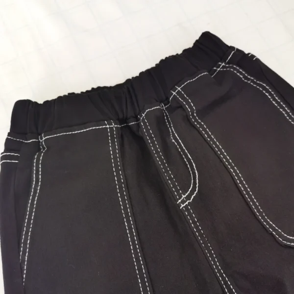 IENENS Child Boys Jeans Teens Casual Trousers 2025 New Elastic Waist Pants 4-11 Years Fashion Slim Denim Pants - Image 5