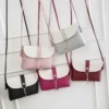 Fashion Small Shoulder Bag For Women Key Mobile Phone Pouch Coin Purse Single Shoulder Crossbody Bag With Metal Tassel Pendant