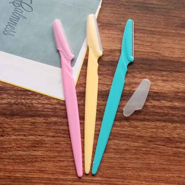 Travel Portable Eyebrow Trimmer Face Razor Face Hair Remover Tools Eyebrow Razor