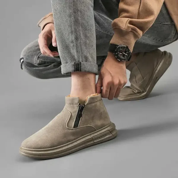 Low Top Zimni Shoes Size 49 Men Vulcanize Original Men's Moccasin Men's Sneakers Size 50 Sports Outing Deals Interesting - Image 3