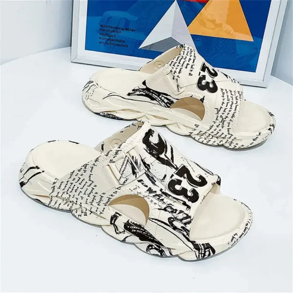 Cream Soft Bottom Children's Flip Flops Slippers Men Breathable Shoes Pink Sandal Sneakers Sports Loffers Special Wide Idea - Image 5