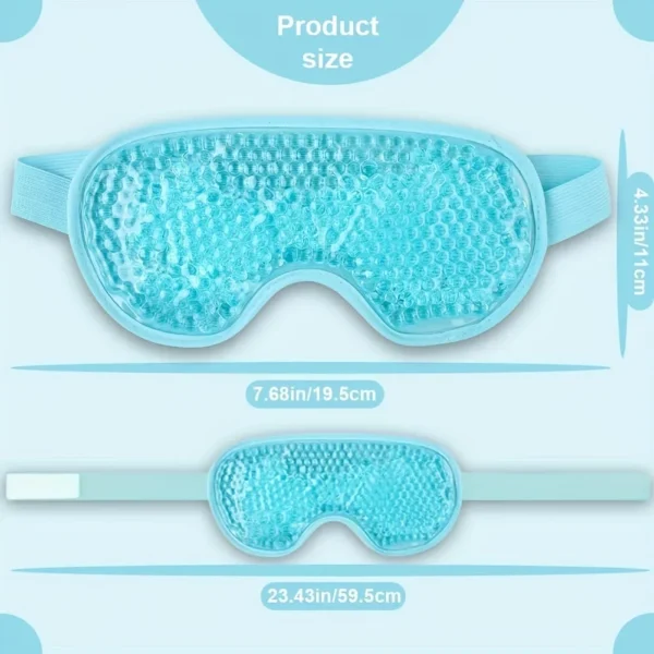 Gel Ice Eye Mask Ice Compress Sleeping Masks Beauty Eyes Health Tools Anti Dark Circle Eyes Bag Relax Sleep Aid Cooling Gel Mask - Image 4