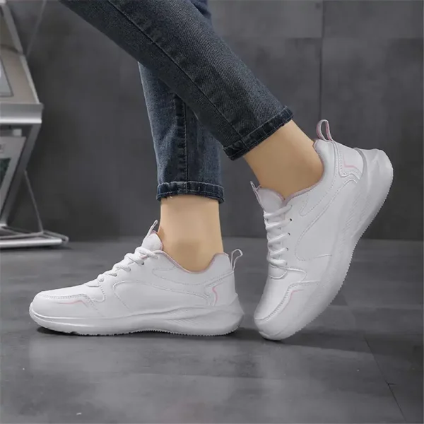 Number 44 Low Men's Gray Sneakers Tennis Outdoor Shoes Skate Shose For Adults Sports High Grade Resale Functional Lofers - Image 3