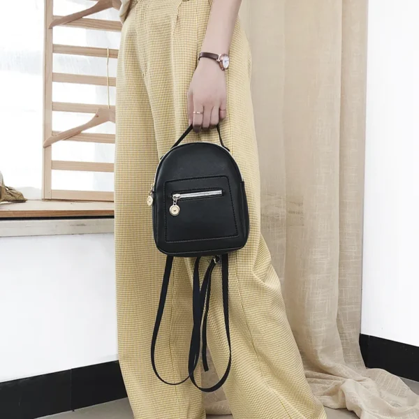 2025 NEW Women Backpack Mini Soft Touch Leather Small backpack Female Fashion Ladies Bagpack Satchel Shoulder Bag mochila mujer - Image 4