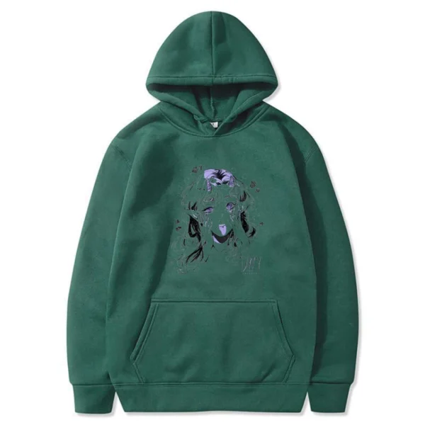 Women's Long Sleeves Joggers Brand Sweatshirt Killua Zoldyck Hoddies for Teens Y2k Clothes Tops Japanese Anime Kawaii Hooded - Image 2