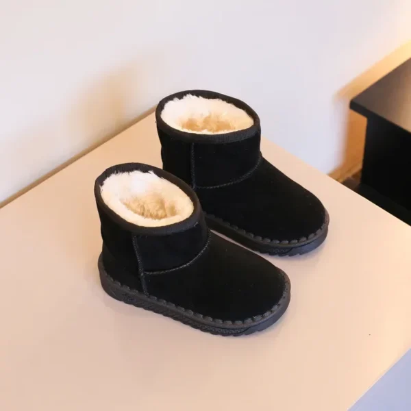 Botas Kid Shoes Kid Snow Boots New Platform Princess Cotton Shoes with Plush Boy Ankle Boots Warm Girl Short Boots Kid Boots - Image 2