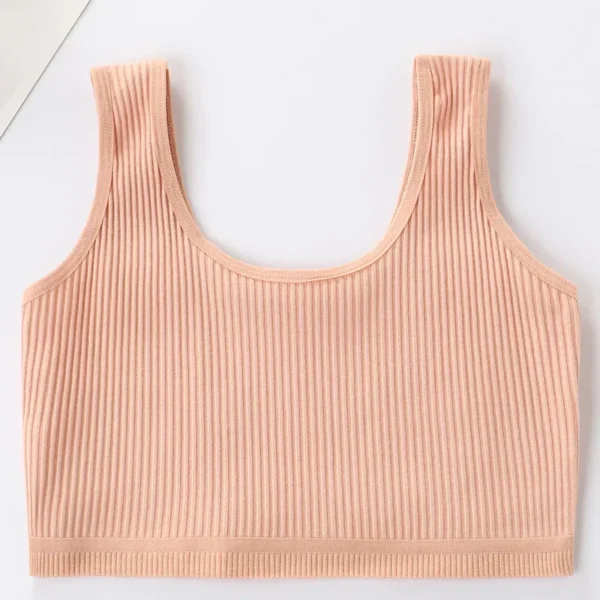 Girls Bra Crop Tops for Teens Underwear Breathable Kids Sports Training Bras Children Soft Cotton Teenager Clothing Girls