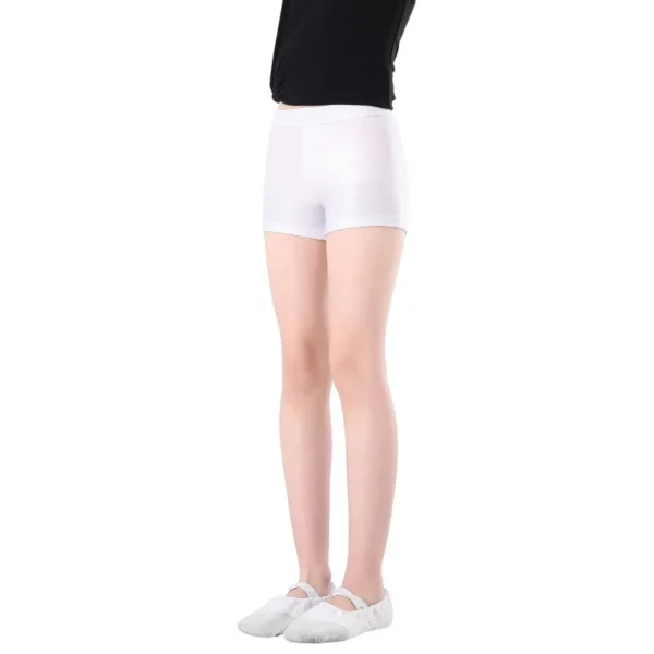 Girls Dance Shorts Pants Stamped High Stretch Dancing Shorts Solid Training Shorts Fitness Casual Trousers Kids Clothes 3-13Y - Image 5