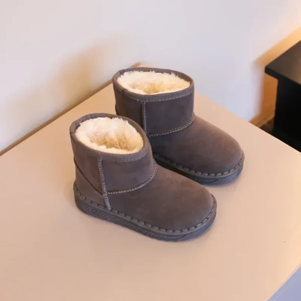 Botas Kid Shoes Kid Snow Boots New Platform Princess Cotton Shoes with Plush Boy Ankle Boots Warm Girl Short Boots Kid Boots - Image 3