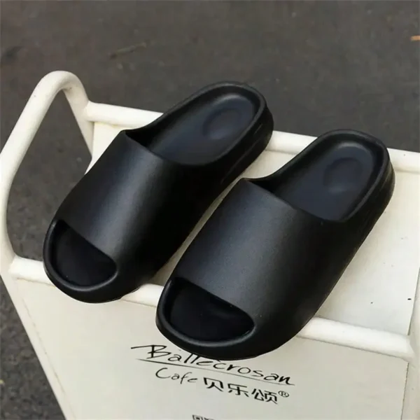 Coconut Slippers Cloud Thick-soled Sandals Summer Fashion Soft Bottom Beach Men Slippers Women's Sandals EVA Slides - Image 3