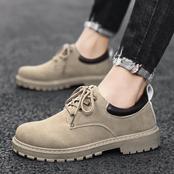 Autumn Men's Casual Shoes Leather Men Business Men Oxford Shoes Platform Waterproof Male Dress Shoes Moccasins Loafers - Image 3