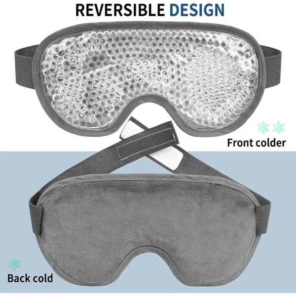 Gel Ice Eye Mask Ice Compress Sleeping Masks Beauty Eyes Health Tools Anti Dark Circle Eyes Bag Relax Sleep Aid Cooling Gel Mask - Image 5