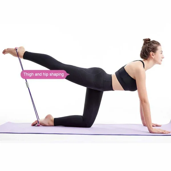 8-Shaped Tensile Strength Machine, Back Trainer, Chest Expander, Open Shoulder Beauty, Back And Shoulder Tension Rope - Image 4