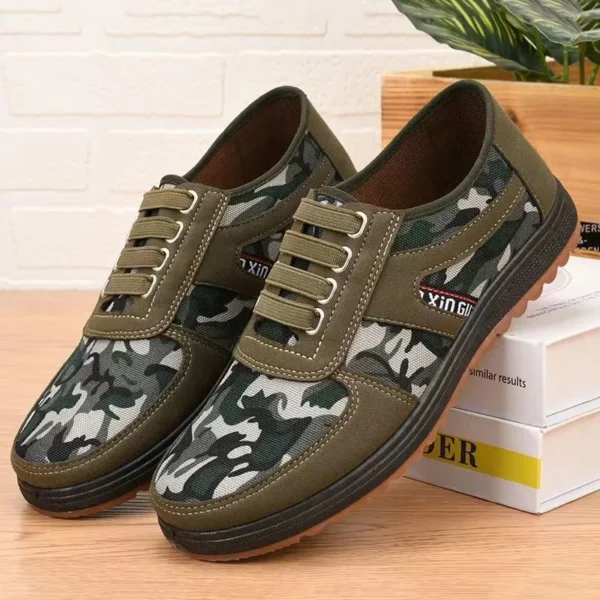 Flat Sneakers Bottom Casual Loafers High Quality Men Shoes - Image 3