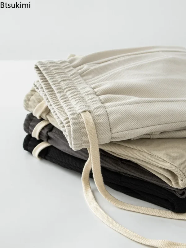 2025 Fashion Sport Casual Shorts for Men Summer Solid Loose Drawstring Pocket Running Sweatpants Joggers Pants Shorts Young Teen - Image 4