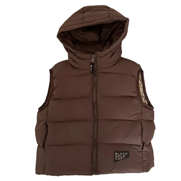 Boys and Girls Padded Hooded Puffer Winter Warm Vest