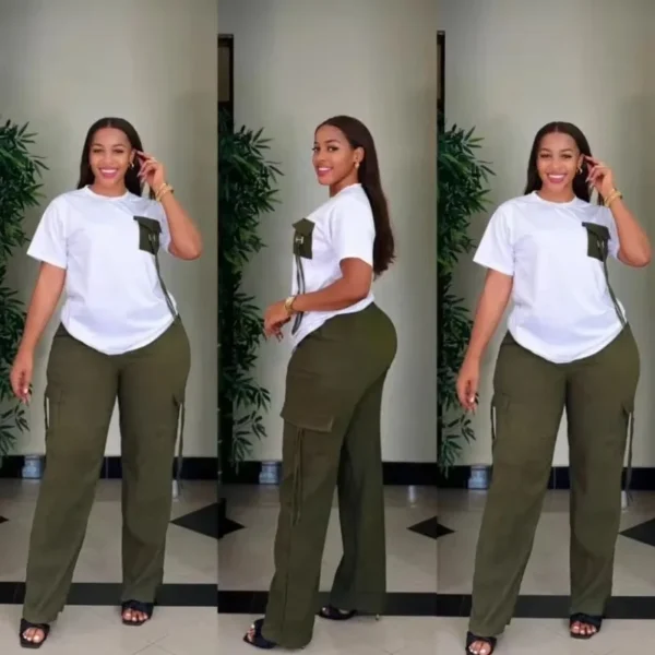 2 Piece Women Sets Dashiki African New Arrival Spring Summer Matching Sets
