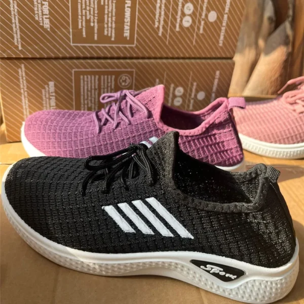 NEW Trendy Coconut Shoes Fashionable Women's Sports Shoes with Breathable Soft Soled Mesh, Lightweight Casual Flats - Image 2