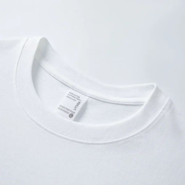 280G Women's T-shirt Spring Summer Short Sleeve O-neck Tops Soft Loose Tshirt Men Harajuku Streetwear Casual Tees Pro Choice - Image 4