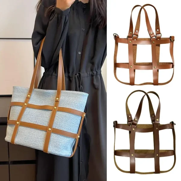 Messenger Bag Set DIY Bag Accessories Bag Set PU Conversion Crossbody Bag DIY Bag Bottoms Shoulder Straps DIY Women Backpack NEW