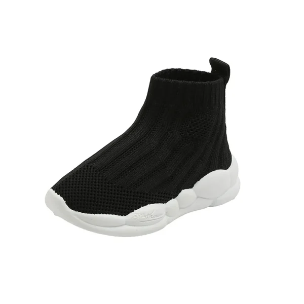 Kids Sock Shoes Knitted Fashion High Top Sneakers for Boys Girls Casual Sport Sock Sneakers - Image 5