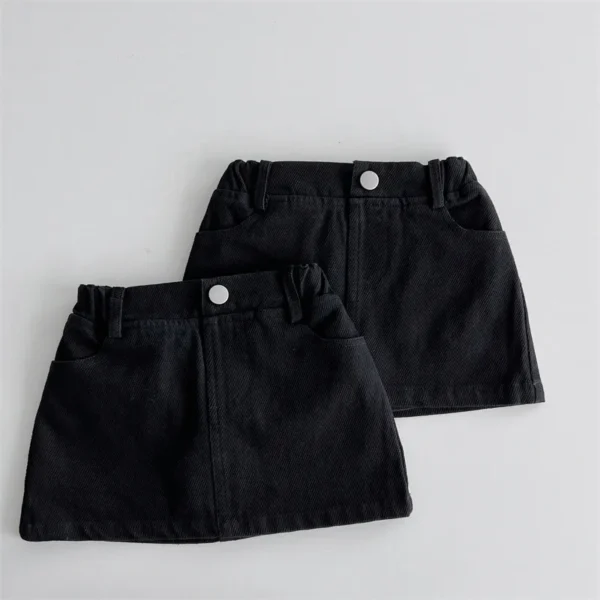 Japan and Korea Children's Clothing Children's Tooling Short Skirt Girls Skirt with Safety Pants Fashion All-match