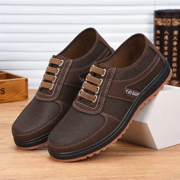 Flat Sneakers Bottom Casual Loafers High Quality Men Shoes