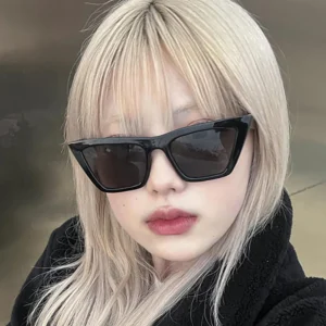 Vintage Cat Eye Sunglasses Women Square INS Small Frame Sun Glasses Female Brand Designer Retro Shades Fashion Oculos De Sol
