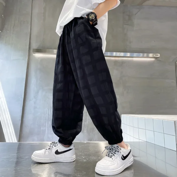 Summer Boys Pants 2023 Children's Mosquito Pants Casual Children Trousers Teenager School Joggers Sports Clothing - Image 6
