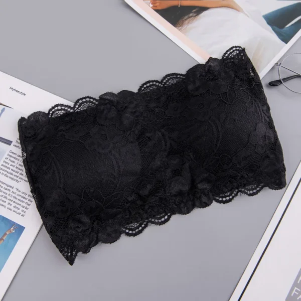 Girls Strapless Bra for Teens Underwear Teenage Beauty Back Sports Training Tops Chest Wrap Bandeau Puberty Intimate - Image 4