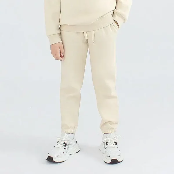 Spring Sports Pants for Kids Cotton Autumn Loose Comfortable Teen Children's Casual Elastic Waist Joggers Trousers - Image 3