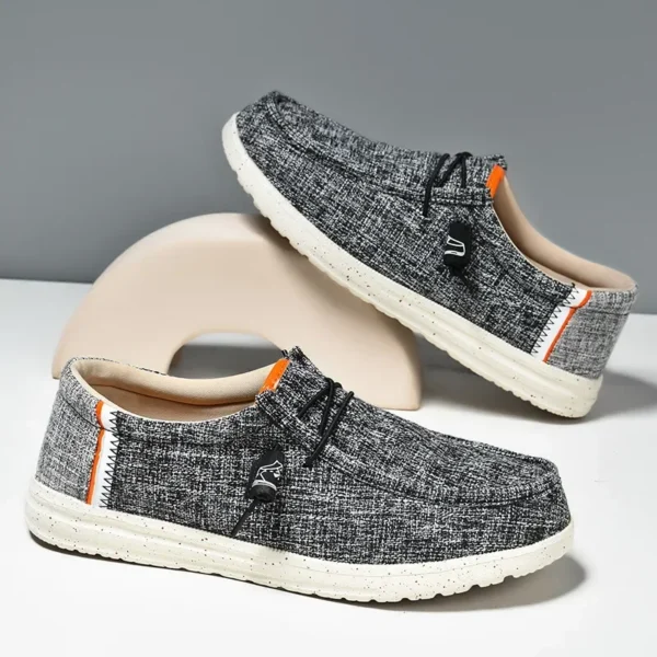 Designer Men's Loafers Summer Comfortable Breathable Slip-on Sneakers Outdoor Fashion Casual Plus Size Soft Sole Driving Shoes - Image 2