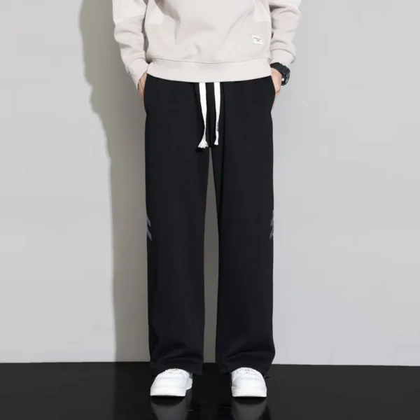 Big Size Plus Large 10XL Loose Sport Jogger Trouser Male Ankle Length Men's Pants Straight Elastic Waist Sweatpants - Image 5