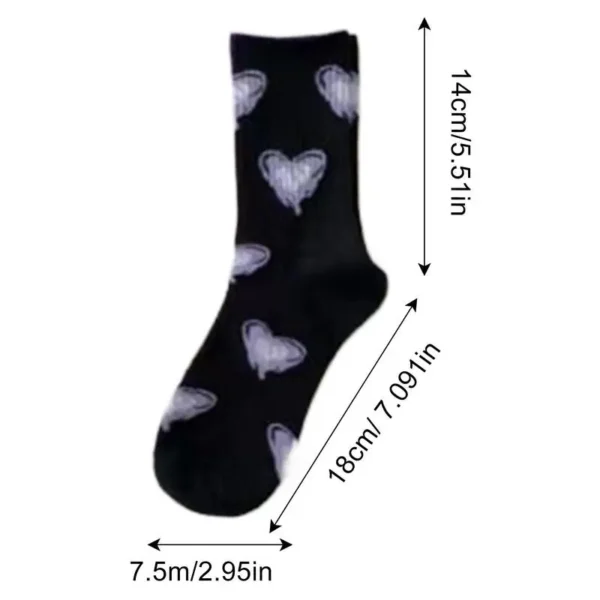 Fashion Crew Socks Women Athletic Socks Mid Crew Aesthetic Fashion Accessories for Workout Gym Streetwear Daily Wear Sports - Image 6