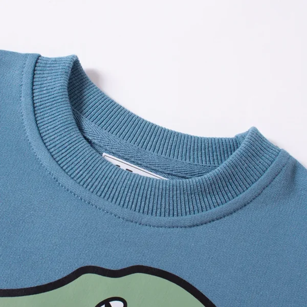 Spring Kids hoodies sweatshirts cotton Cartoon Print 3D crocodile boys girls Sweater toddler tops baby tees children clothing - Image 4